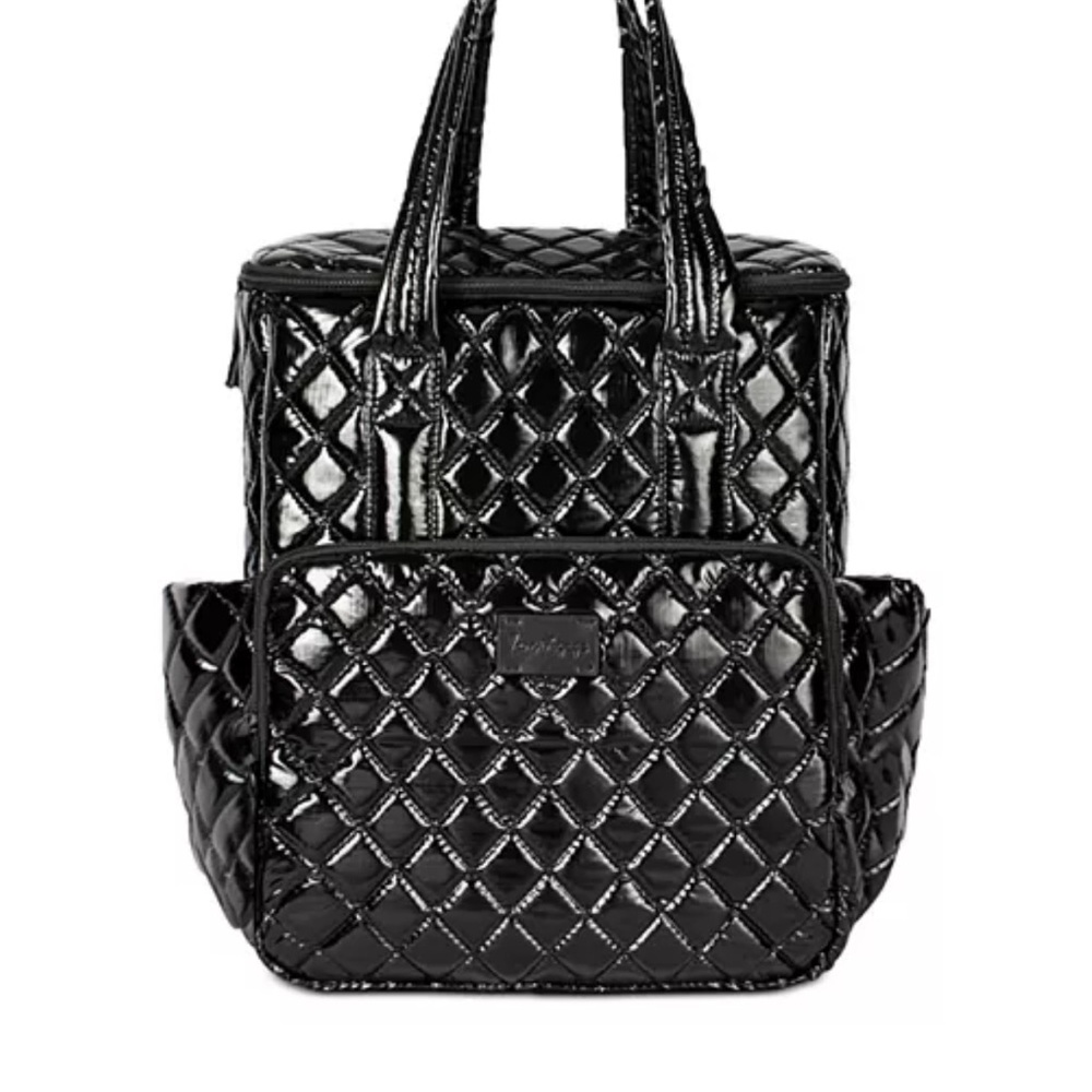 7am Enfant London Backpack Diaper Bag NEW WITH TAGS Black Polar